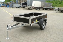VZ7N EXCLUSIVE 1250×2060×350 - Přívěsy s překližkovými bočnicemi - profi - Jednoosé nebržděné