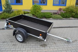 VZ21N  2060 x 1095 x 350 - Přívěsy s překližkovými bočnicemi - profi - Jednoosé nebržděné