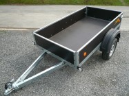 VZ21N  2060 x 1095 x 350 - Přívěsy s překližkovými bočnicemi - profi - Jednoosé nebržděné