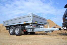 ATLAS Celková tonáž 3000kg. - Přívěsy - Třístranné sklápěče