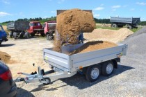 ATLAS Celková tonáž 3000kg. - Přívěsy - Třístranné sklápěče