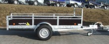 VZ30B1 3010x1300x400 Celková tonáž 1500 Kg - Přívěsy s překližkovými bočnicemi - profi - Jednoosé bržděné
