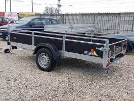 VZ31B1 3010x1540x400 Celková tonáž 1500 Kg - Přívěsy s překližkovými bočnicemi - profi - Jednoosé bržděné