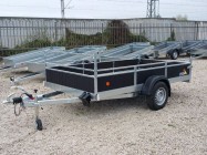 VZ31B1 3010x1540x400 Celková tonáž 1500 Kg - Přívěsy s překližkovými bočnicemi - profi - Jednoosé bržděné