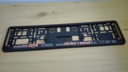 Podložka pro RZ provedení 3D - Náhradní díly - Příslušenství
